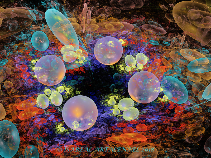 BULLES MAGIQUES 27 PAR ISABEAL ART